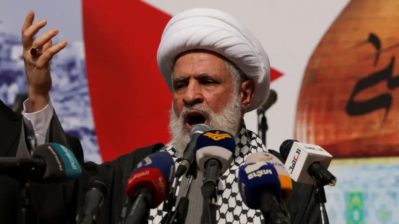 قاسم: السلاح شأن داخلي وندعم تفاوض الدولة وفق 5 شروط