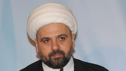 المفتي قبلان للرئيس عون: المطلوب حماية السلم الأهلي والعقد الوطني لا إضرام النار به