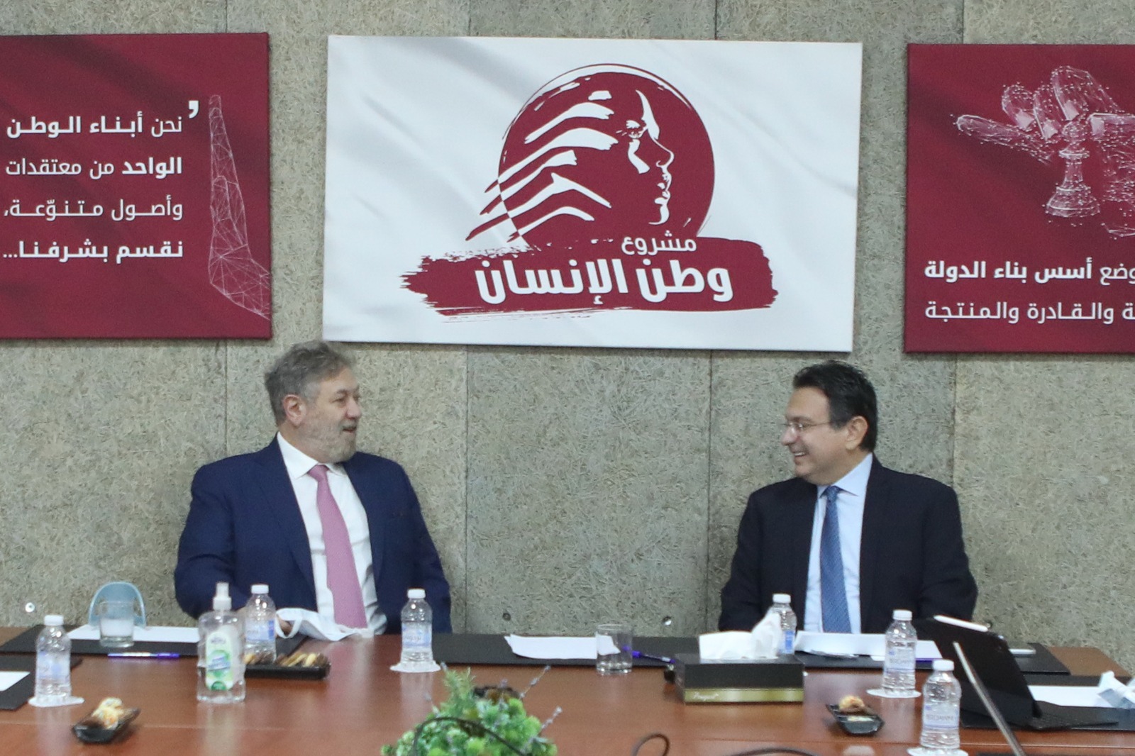افرام والخازن يؤكّدان على التلاقي السياسيّ والوطنيّ