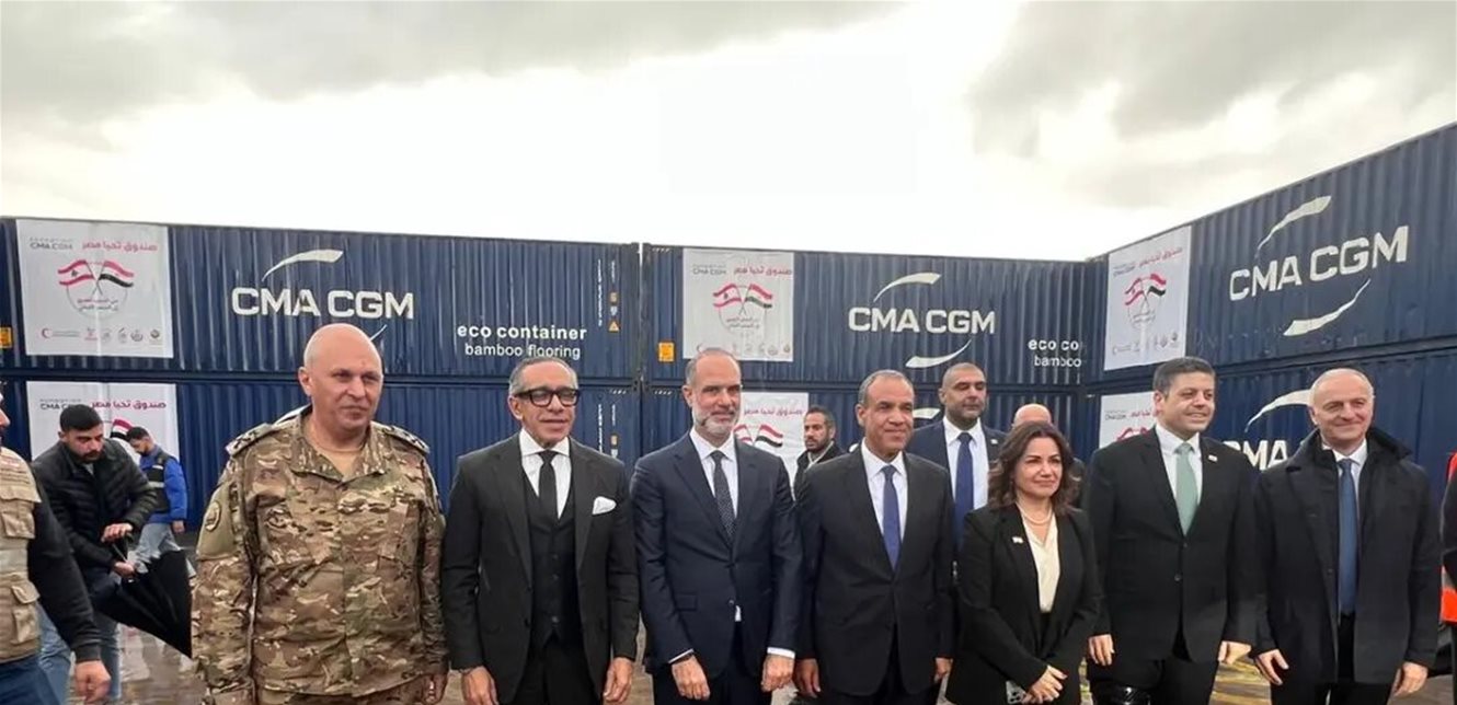 مساعداتٌ مصريةٌ ضخمة لدعم النازحين اللبنانيين