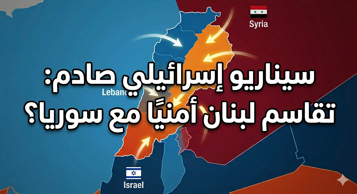 صحيفة إسرائيلية تكشف عن خطة لتقسيم "المسؤوليات الأمنية" في لبنان بين تل أبيب ودمشق!