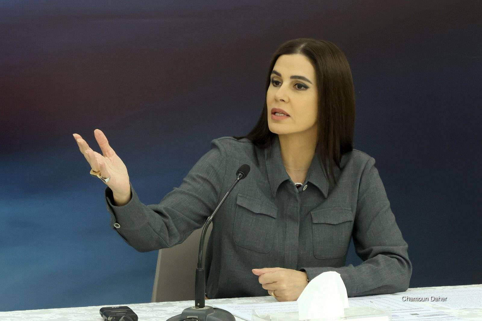 ستريدا جعجع من بعبدا: نشدّ على يد الرئيس عون ونرفض حروب الآخرين على أرضنا