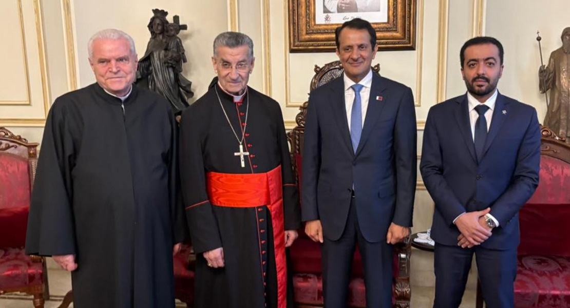 السفير القطري من بكركي: نحن الداعم الأكبر للبنان تاريخياً