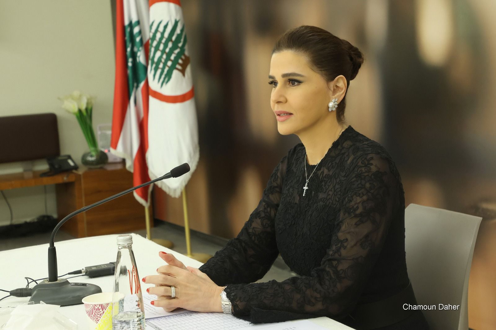 ستريدا جعجع تقصف جبهة شيباني