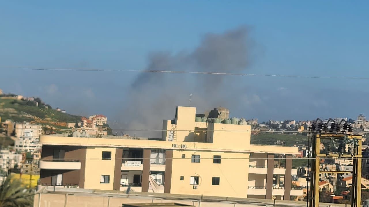 غارة استهدفت بلدة حبوش