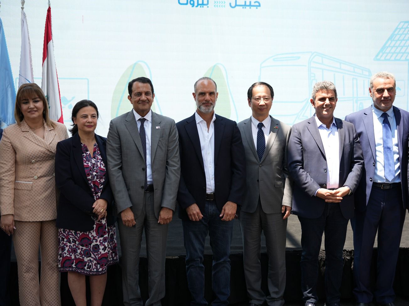 لبنان يطلق أول خط حافلات كهربائية بين جبيل وبيروت بدعم أممي وتمويل بيئي دولي