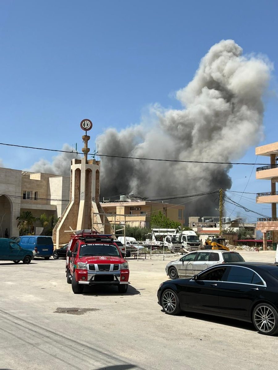 غارة إسرائيلية استهدفت بلدة برج الشمالي
