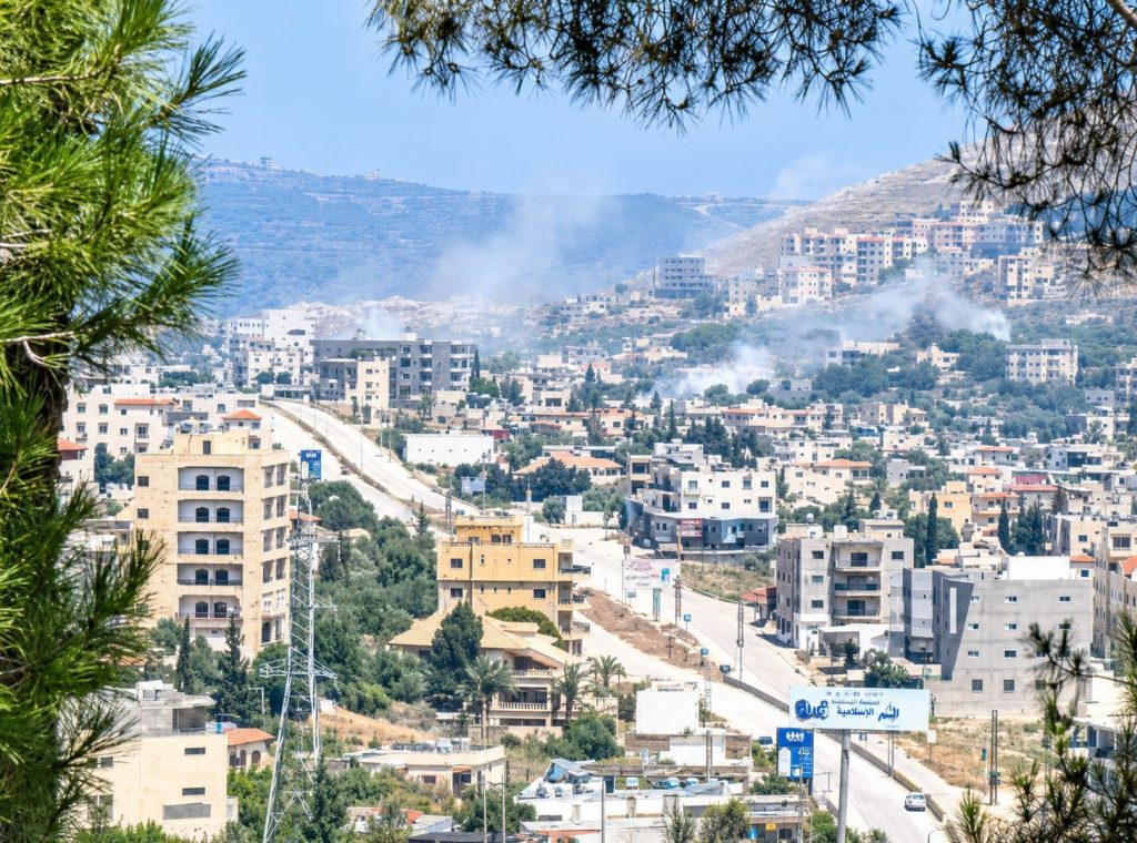 بالصورة : تجدد القصف المدفعي الإسرائيلي على بلدة كفررمان 56 بالصورة : تجدد القصف المدفعي الإسرائيلي على بلدة كفررمان