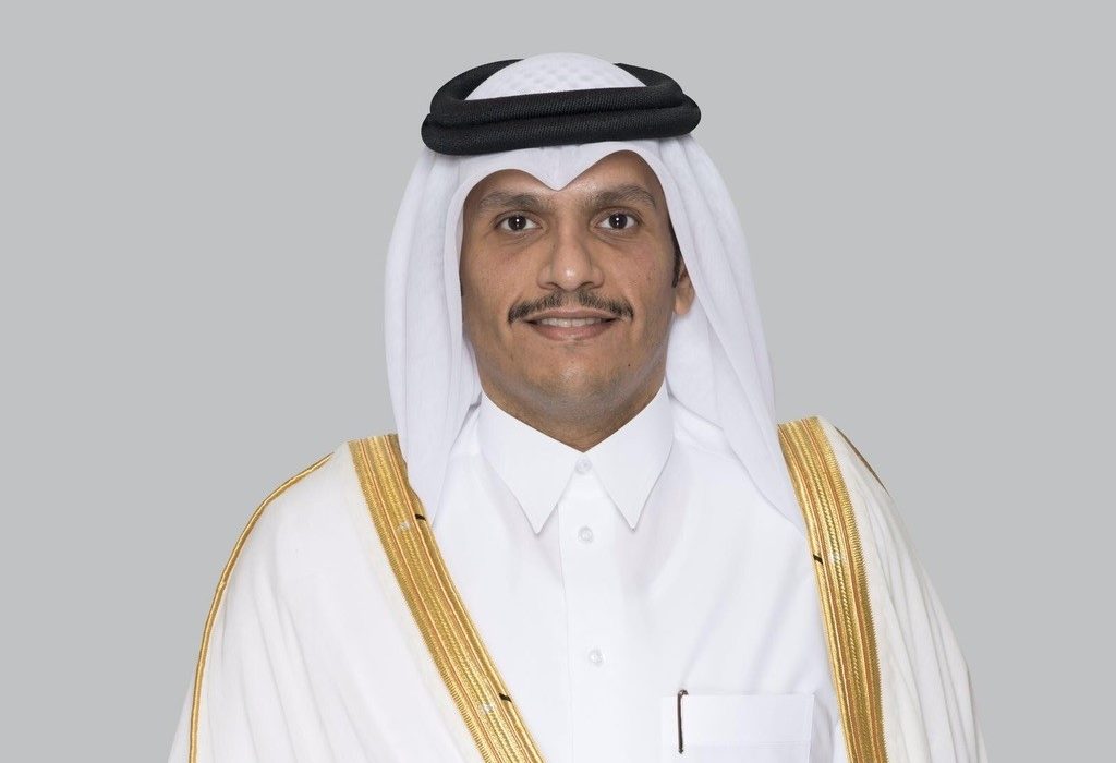رئيس مجلس الوزراء القطري يستقبل جنبلاط 2 رئيس مجلس الوزراء القطري يستقبل جنبلاط