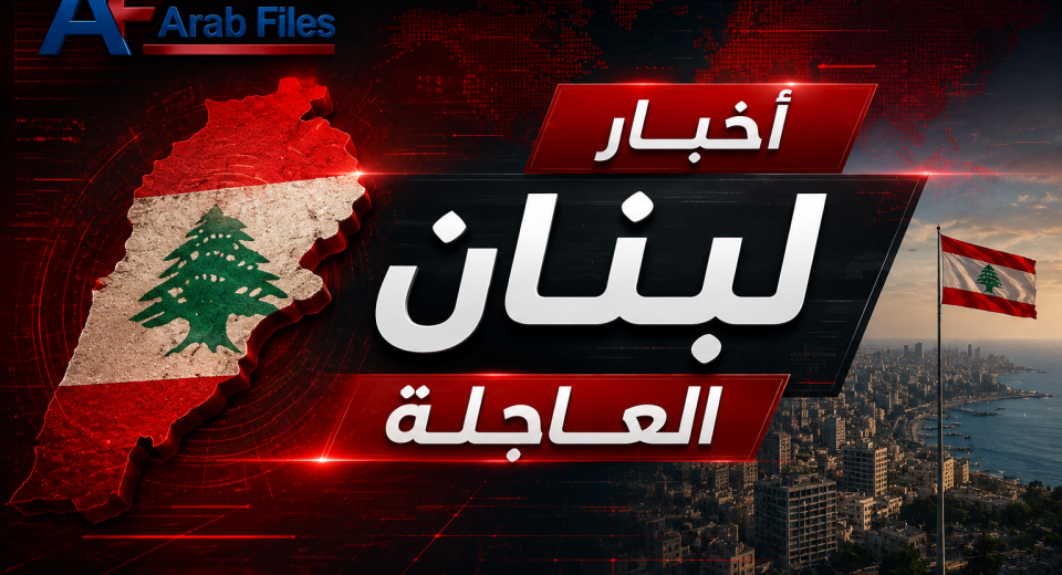 أخبار لبنان العاجلة والتطورات الفورية | Arab Files News