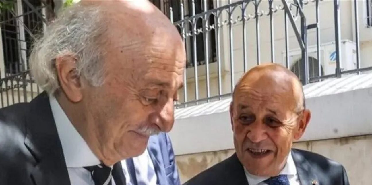 جنبلاط وتيمور يلتقيان لودريان: تشديد على الانسحاب ووقف إطلاق النار
