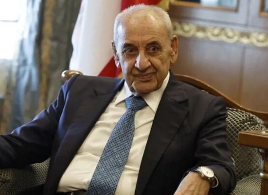 بري يشكر إيران لجهودها في إنهاء العدوان على لبنان