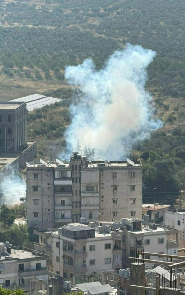 بالصورة : استهداف محيط دار المعلمين بقصف مدفعي