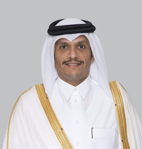 رئيس مجلس الوزراء القطري يستقبل جنبلاط