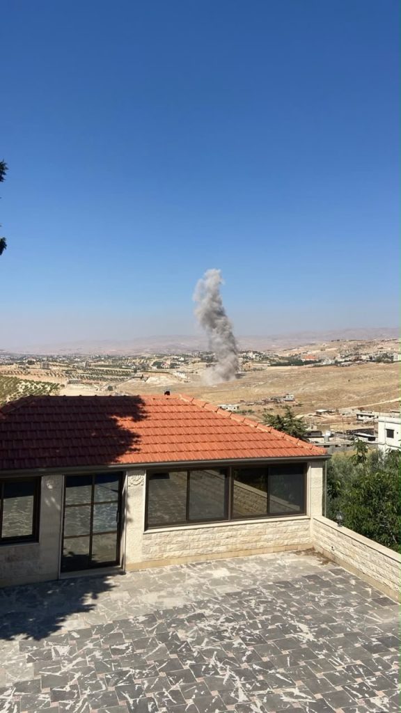 فيديو وصورة من الغارات على البقاع