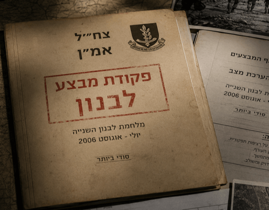 وثائق إسرائيلية تكشف كواليس الساعات الأولى لحرب تموز ٢٠٠٦